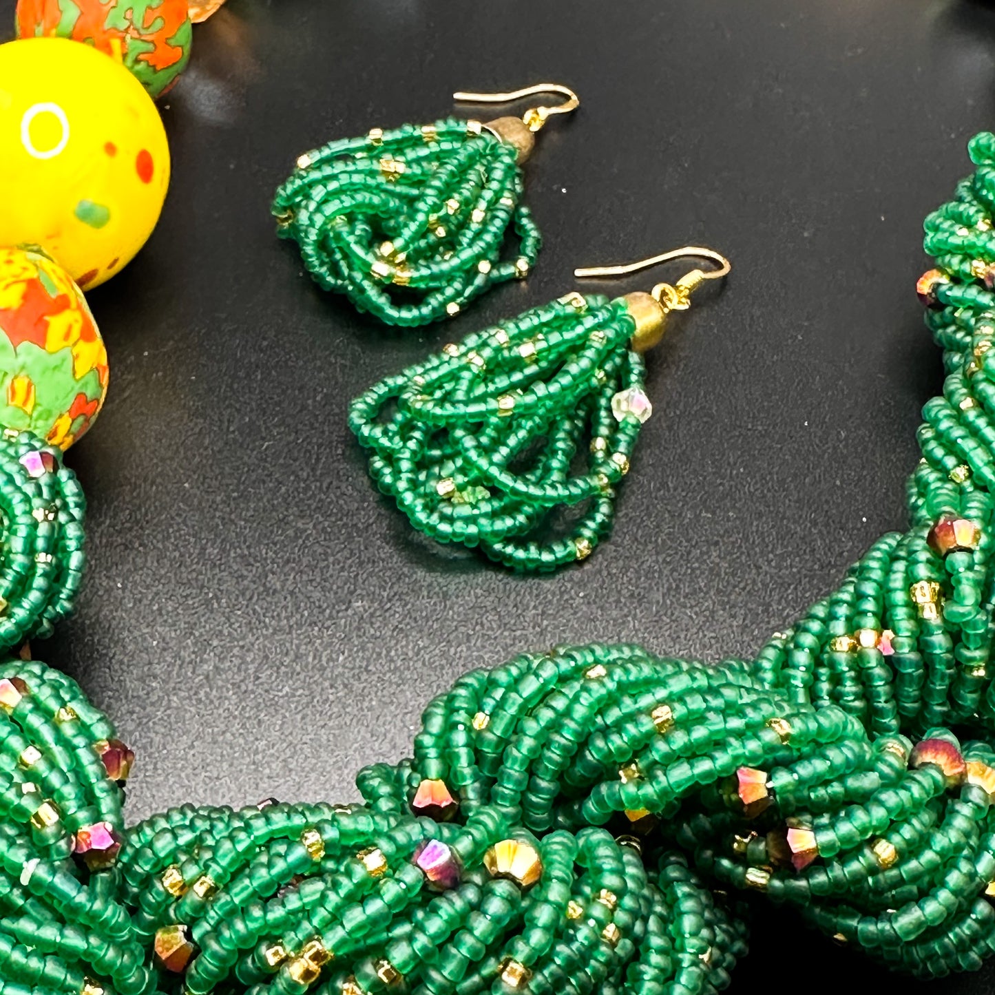 Beaded & Twisted Set